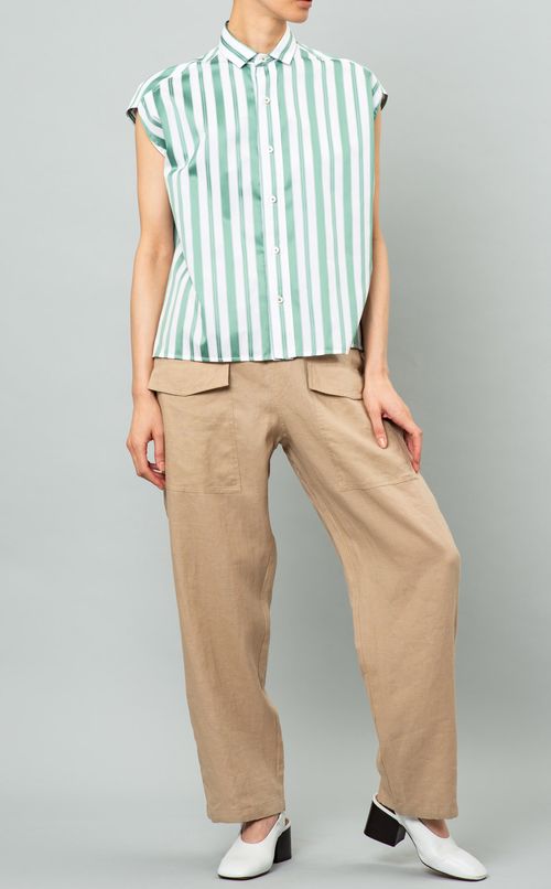 フレンチスリーブシャツ