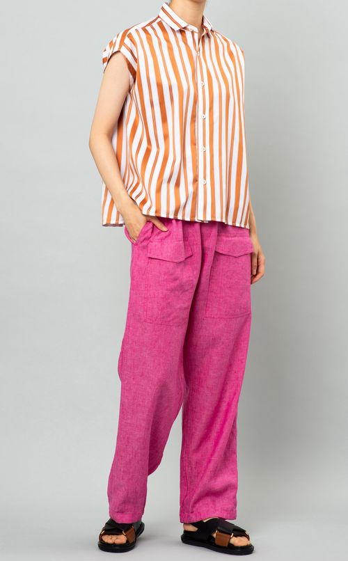 フレンチスリーブシャツ