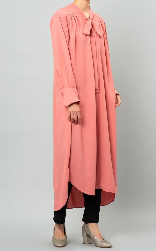 アムンゼンボウタイシャツワンピース