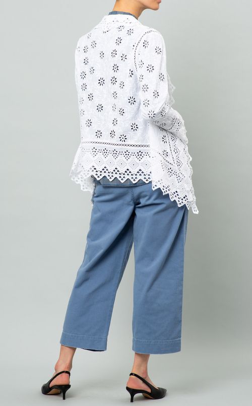 コットンレースジャケット