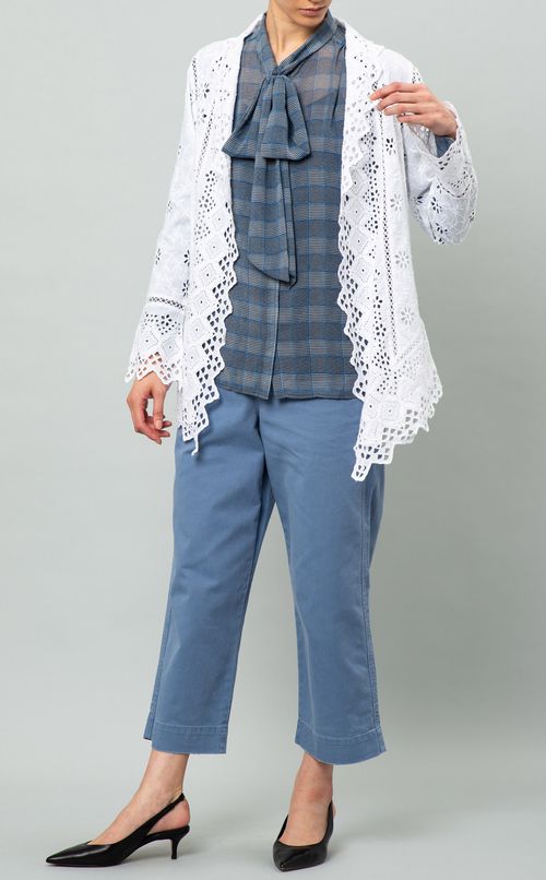 コットンレースジャケット