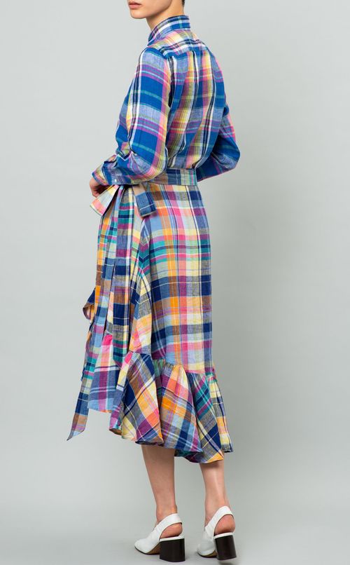 マドラスチェックシャツ