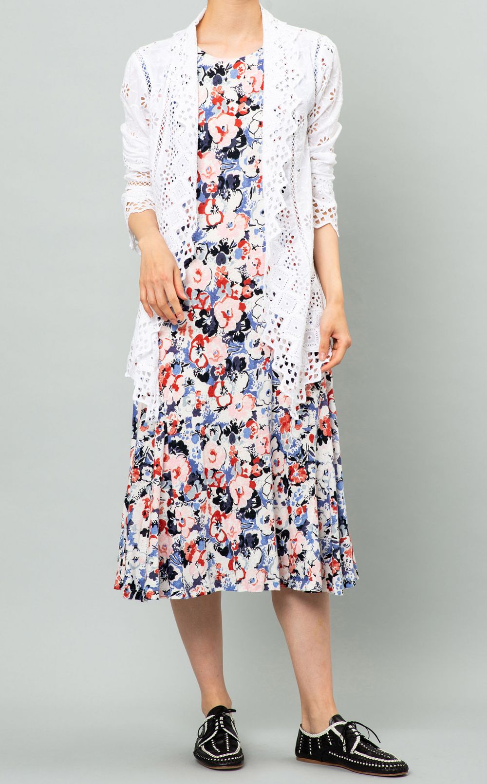 豪華な総レース【RRL by Ralph Lauren】コットン レース ドレス Lauren Ralph Lauren|コットンレースジャケット