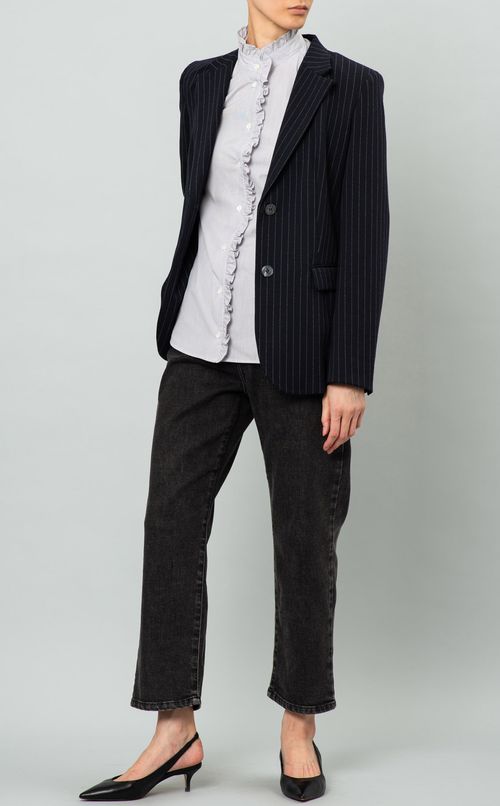 ストライプテーラージャケット