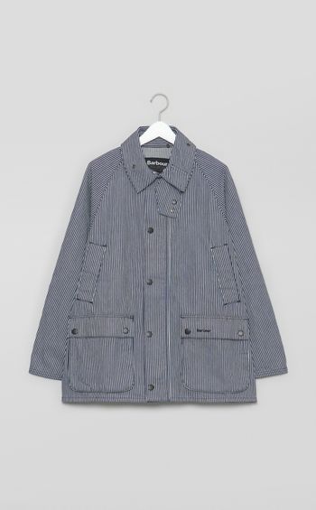 ストライプビデイルジャケット