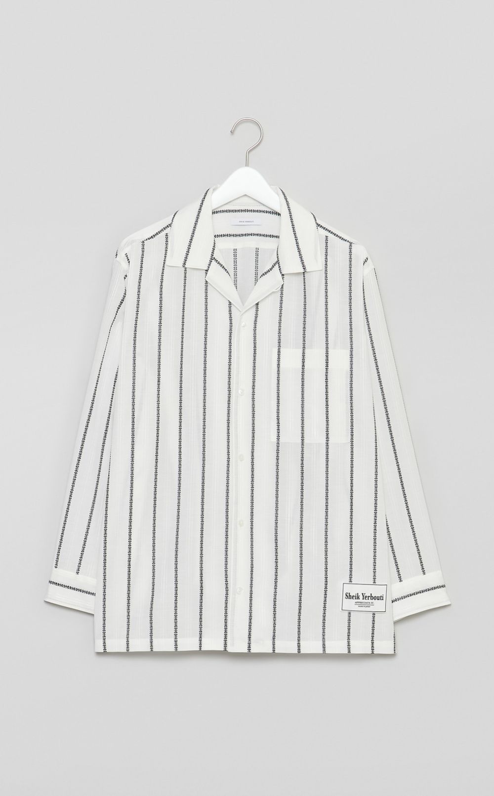 《手洗い可》【別注】オールドJQオープンカラーシャツ