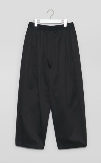 コットンタックワイドイージーパンツ