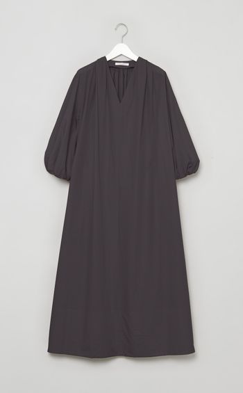 Aラインパフスリーブワンピース