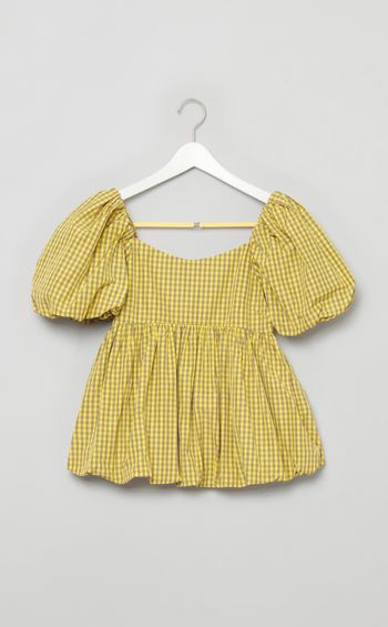 バルーンスリーブブラウス