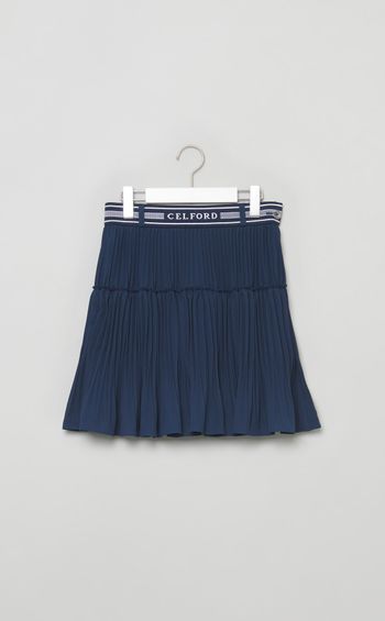 【手洗い可】鹿子ランダムプリーツスカート