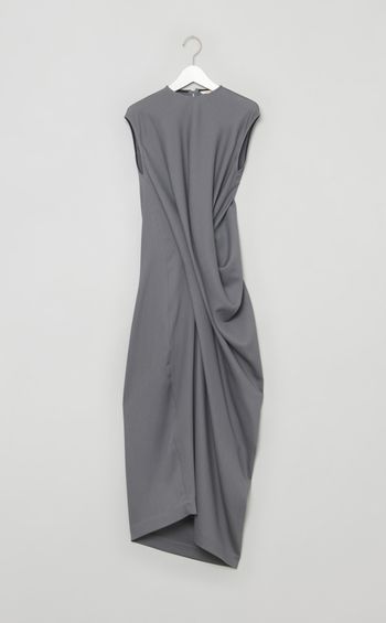 LULEAサマーウールギャザーワンピース