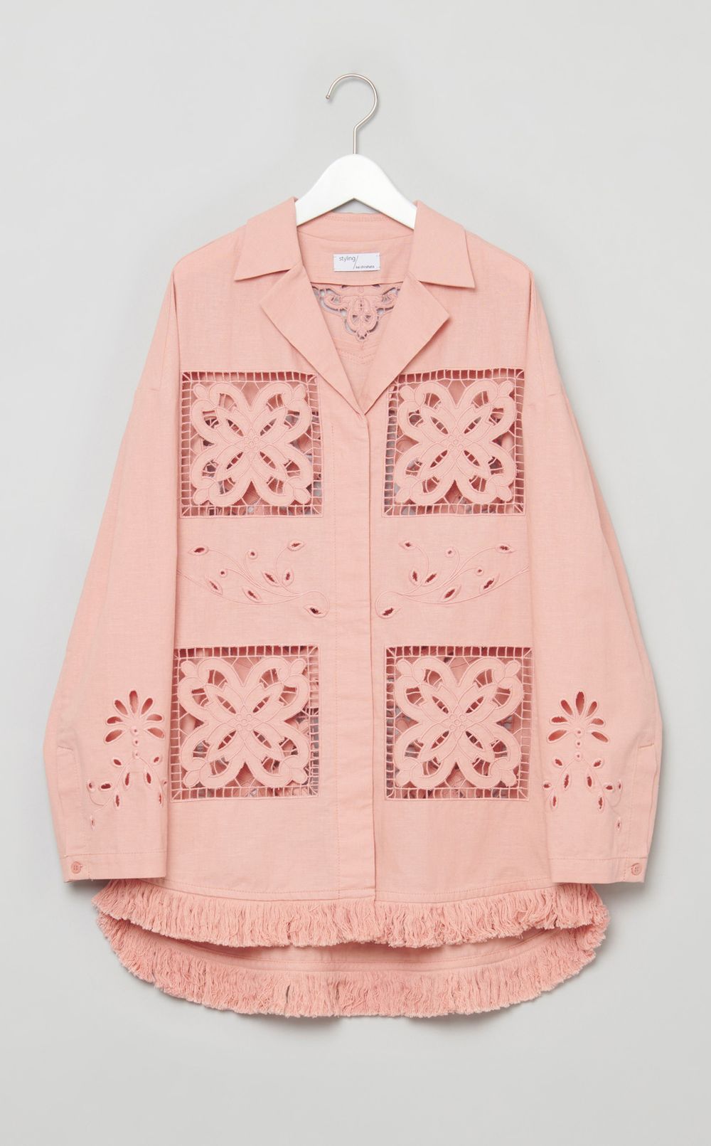 エンブロイダリーシャツジャケット