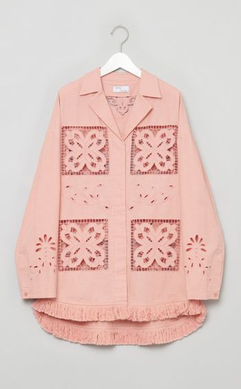 エンブロイダリーシャツジャケット