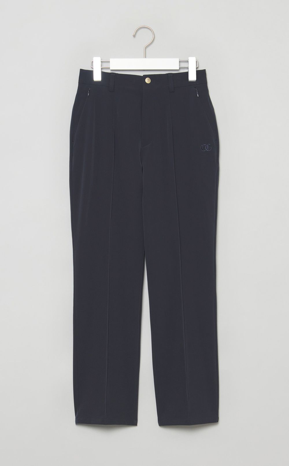 【手洗い可】フリルポケットストレッチパンツ