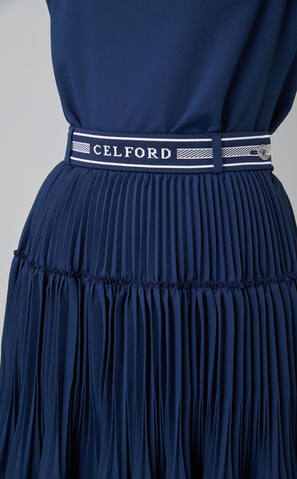 【手洗い可】鹿子ランダムプリーツスカート