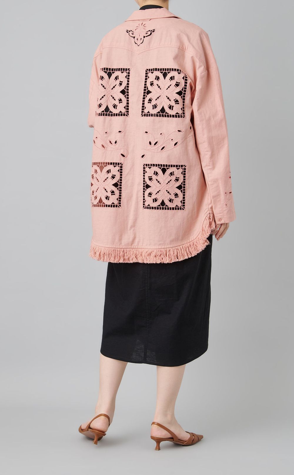 エンブロイダリーシャツジャケット