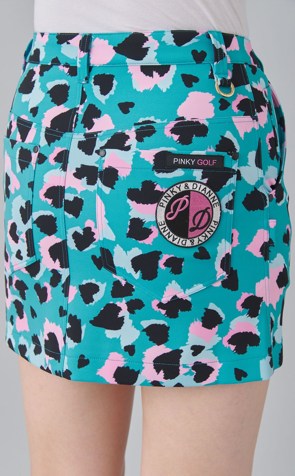 【手洗い可】アニマルプリントスカート