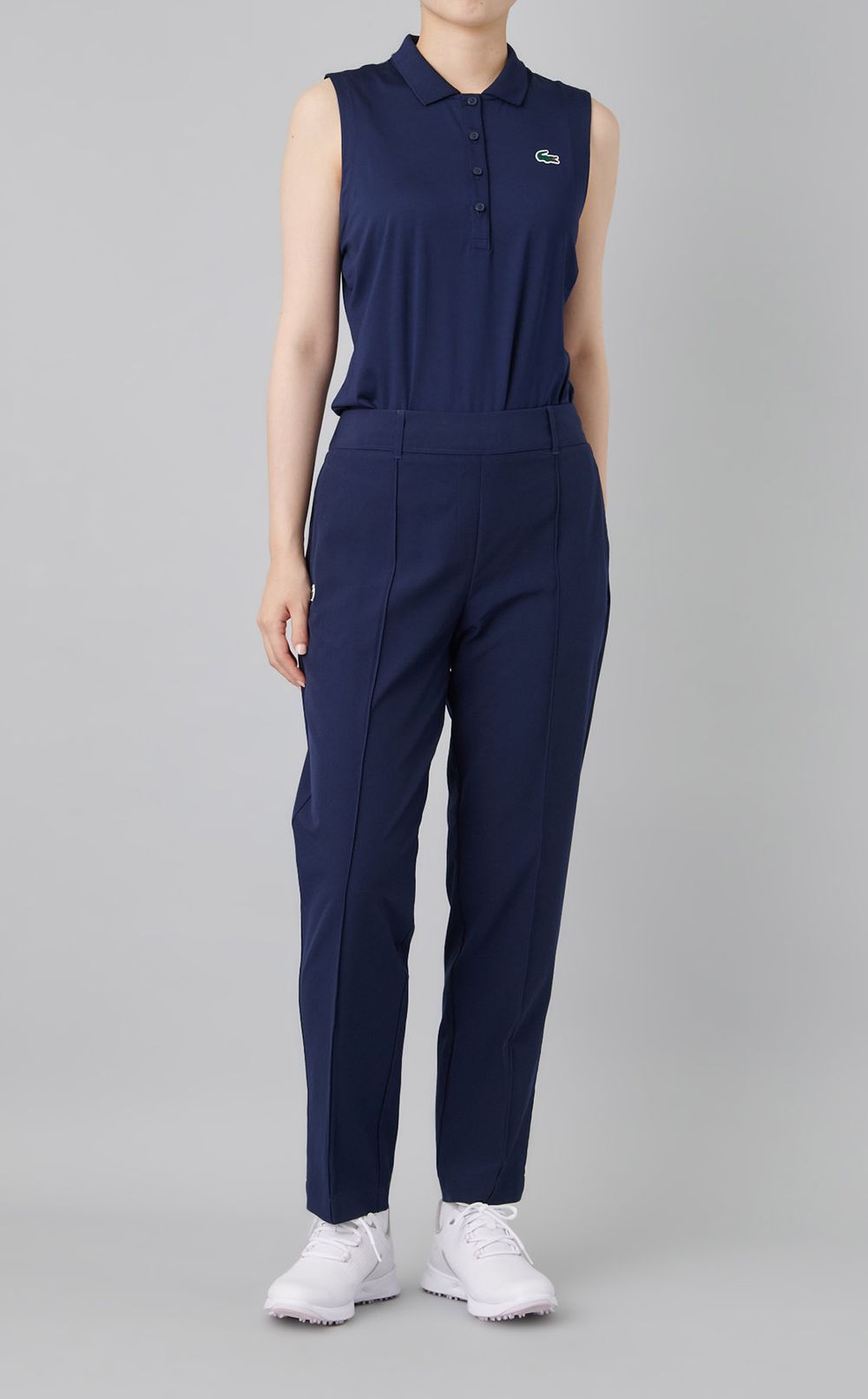 【手洗い可】ノースリーブゴルフポロシャツ