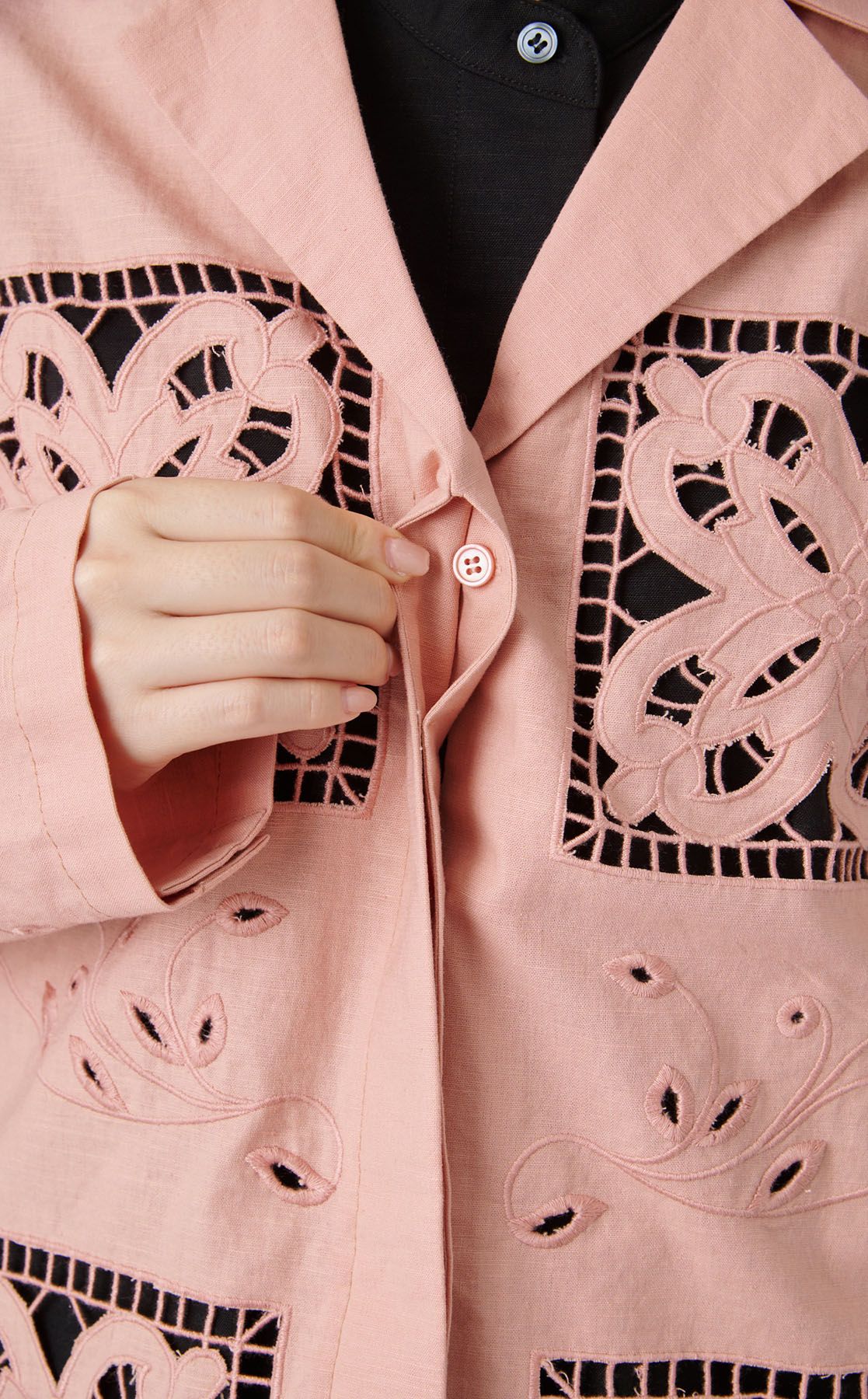 styling/｜エンブロイダリーシャツジャケット