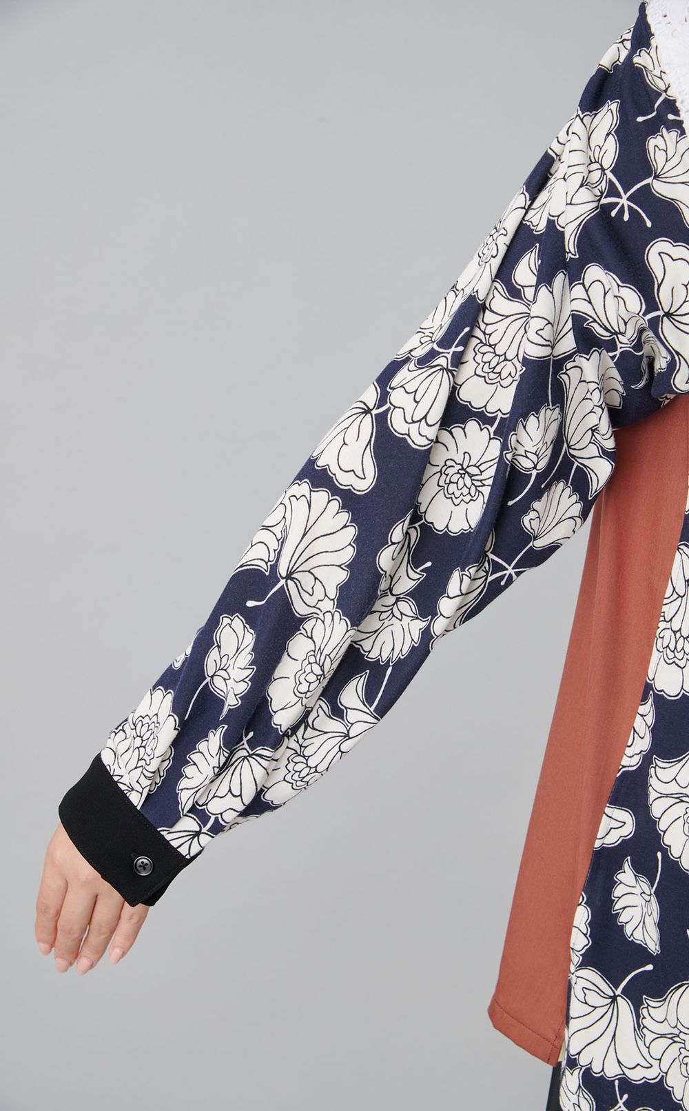 【reADdress】リメイクスタンドカラーシャツ