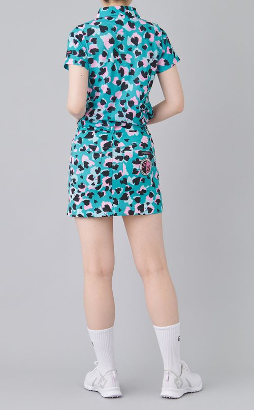 【手洗い可】アニマルプリントポロシャツ