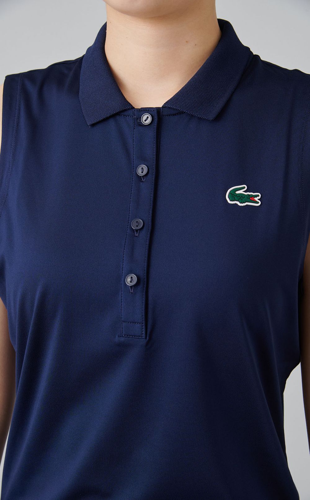 【手洗い可】ノースリーブゴルフポロシャツ