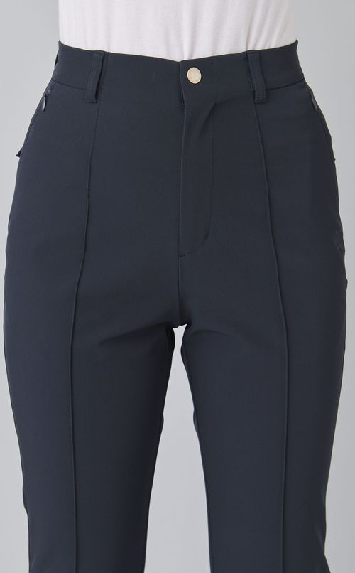 【手洗い可】フリルポケットストレッチパンツ