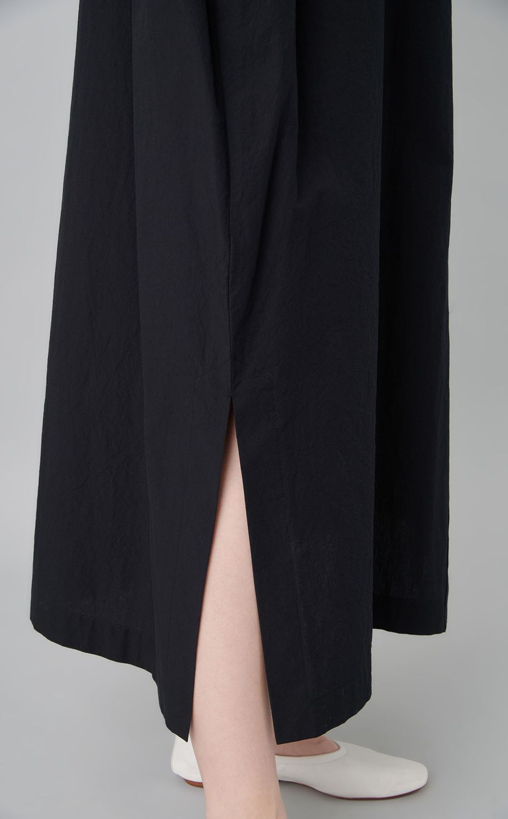 コットンオーバーサイズシャツワンピース