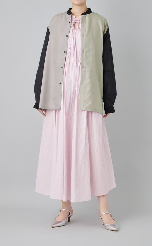 【reADdress】リメイクスタンドカラーシャツ