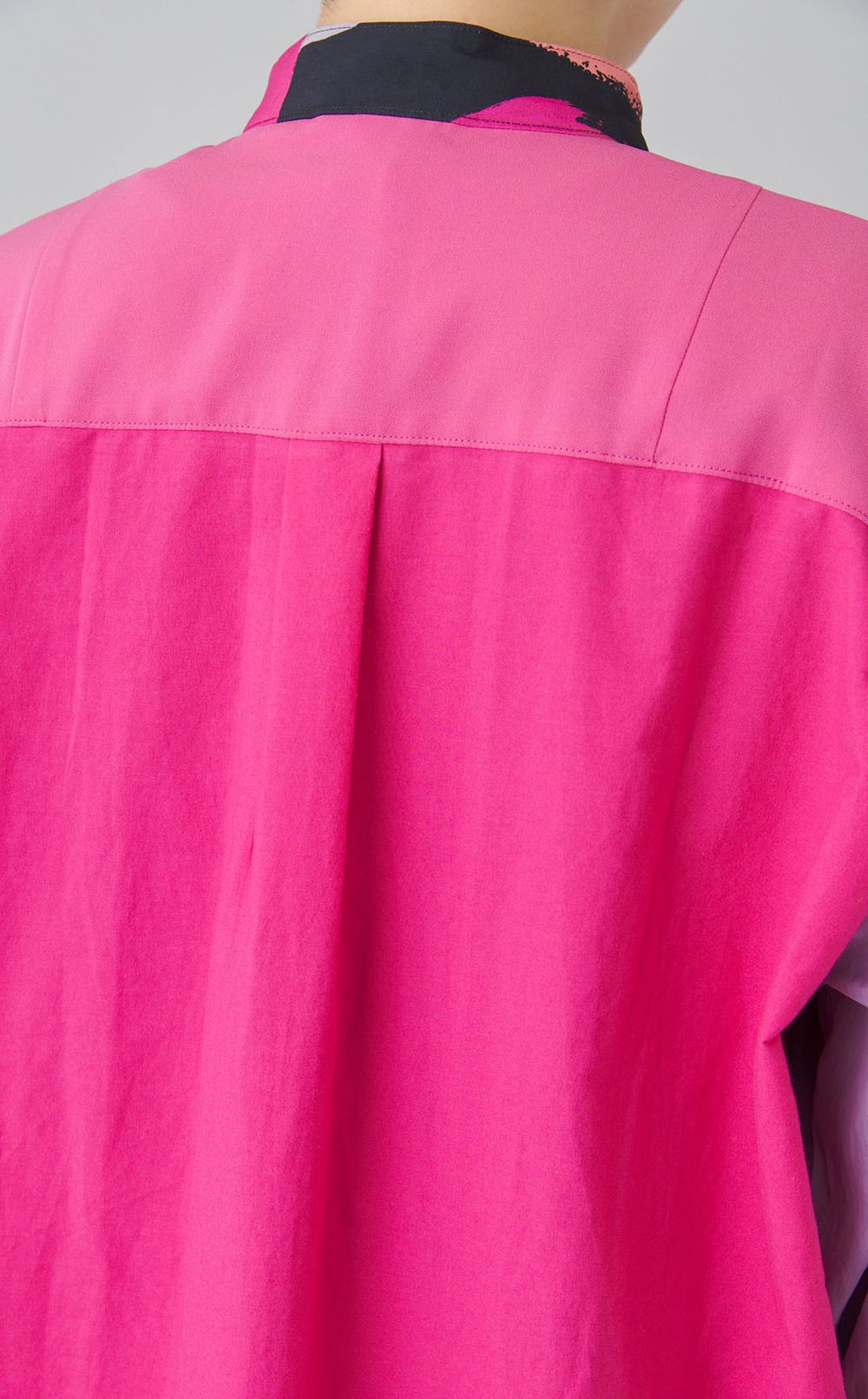 【reADdress】リメイクスタンドカラーシャツ