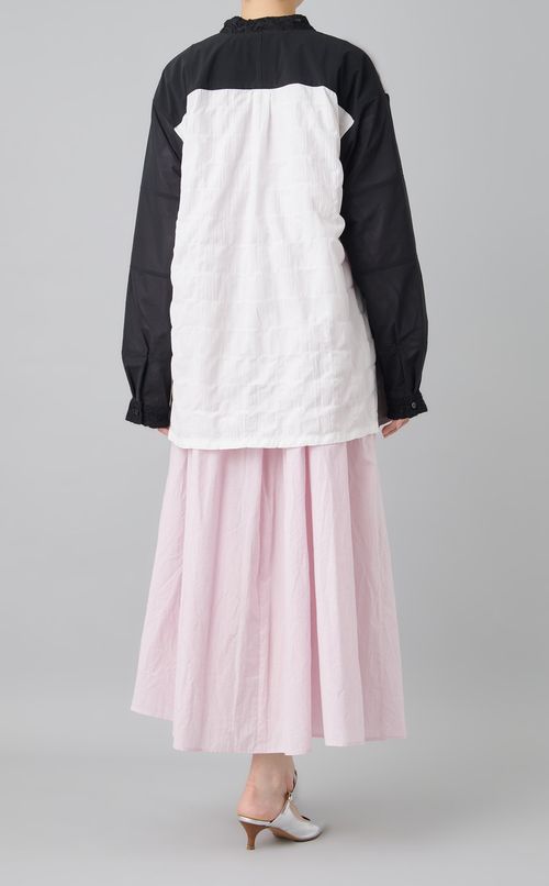 【reADdress】リメイクスタンドカラーシャツ