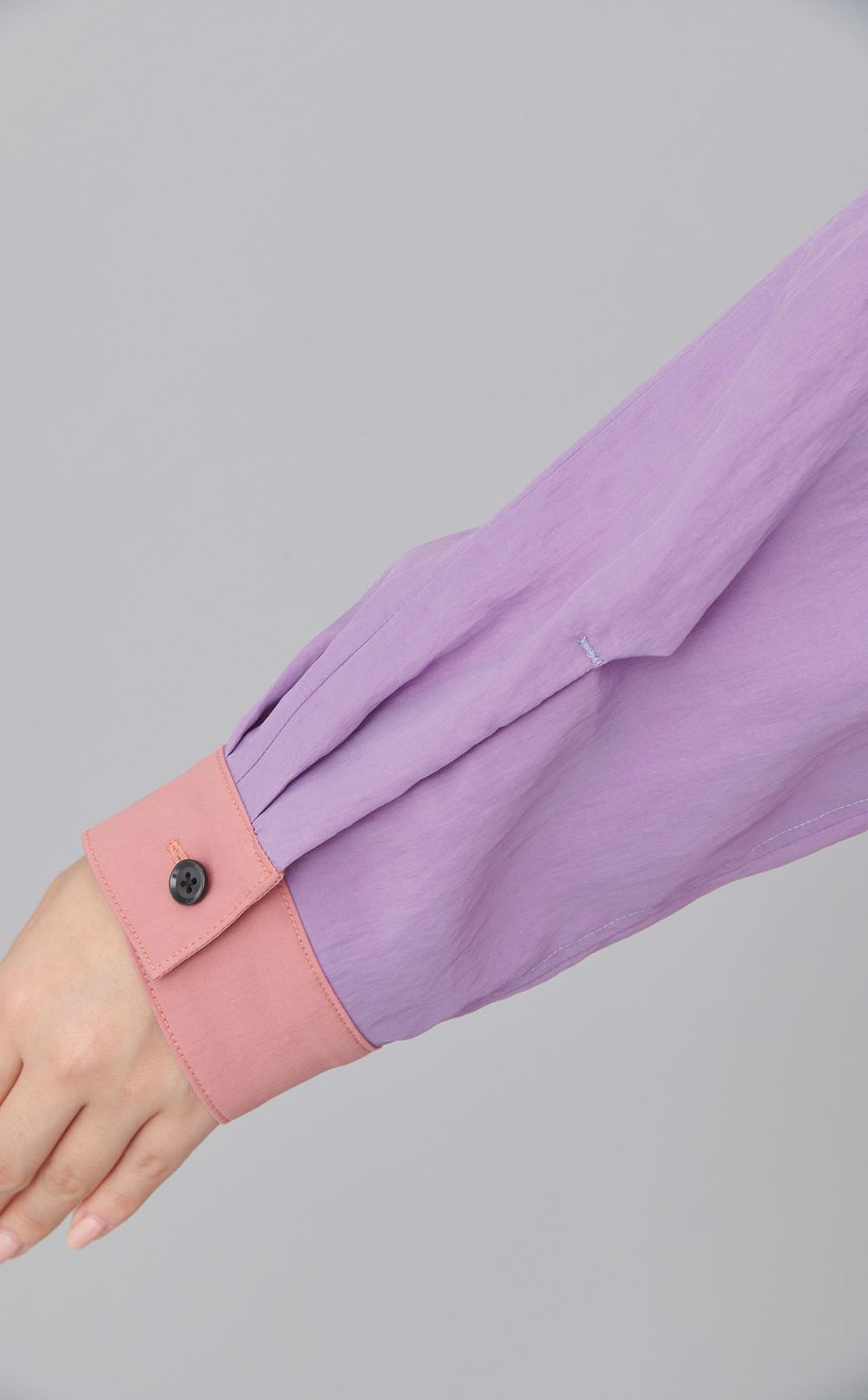 【reADdress】リメイクスタンドカラーシャツ