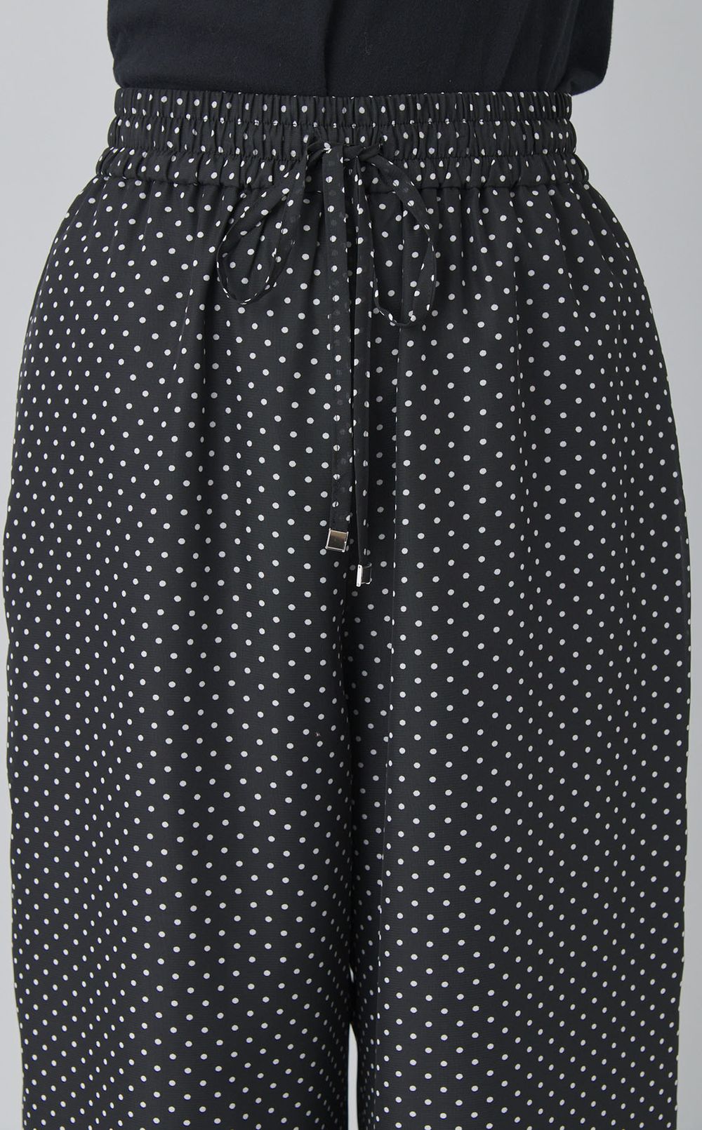 ドットプリントイージーパンツ