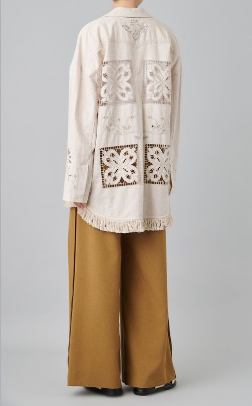 エンブロイダリーシャツジャケット