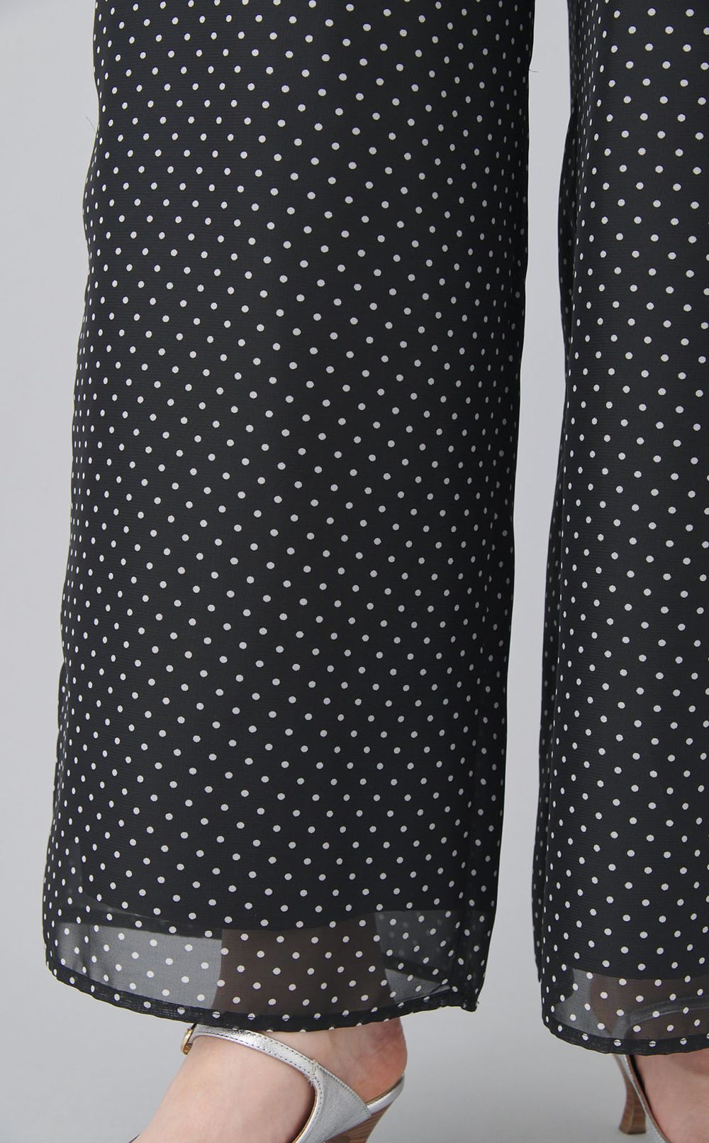 ドットプリントイージーパンツ