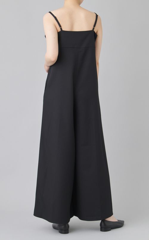 パール付ワイドパンツコンビネゾン