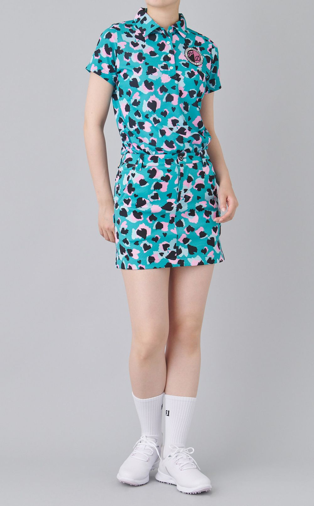 【手洗い可】アニマルプリントスカート