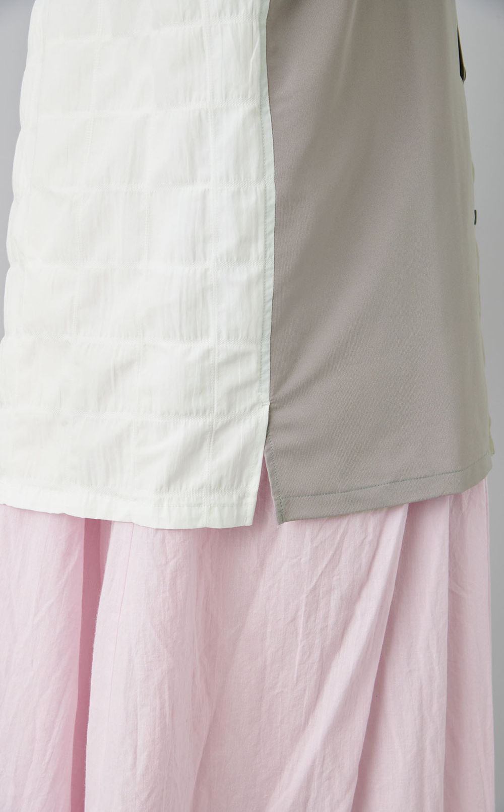 【reADdress】リメイクスタンドカラーシャツ