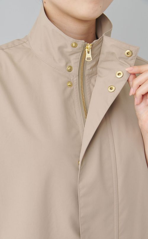 ライトタフタ2wayジレ