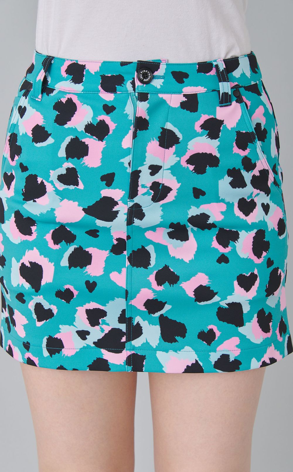 【手洗い可】アニマルプリントスカート