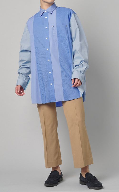 リンクルビッグシャツ