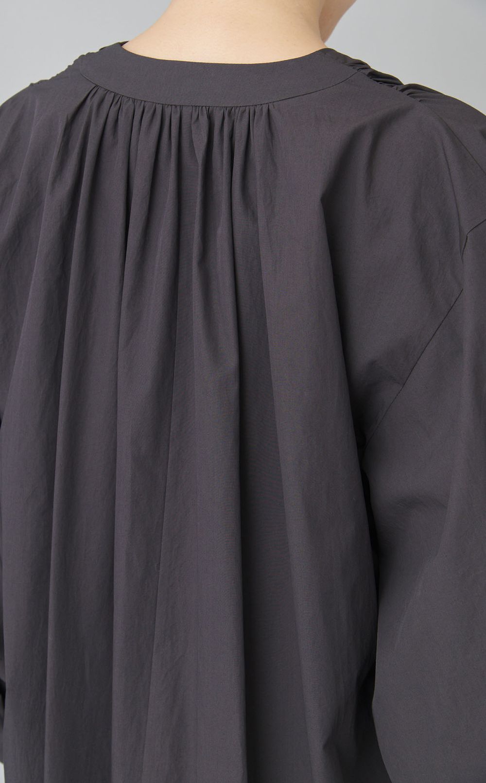 Aラインパフスリーブワンピース