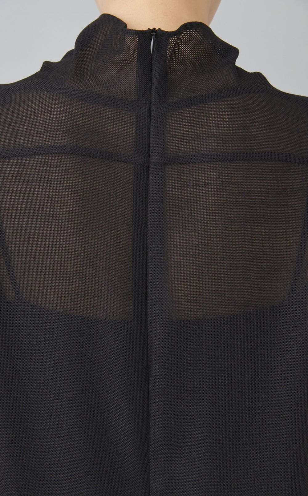 ハイネックIラインワンピース