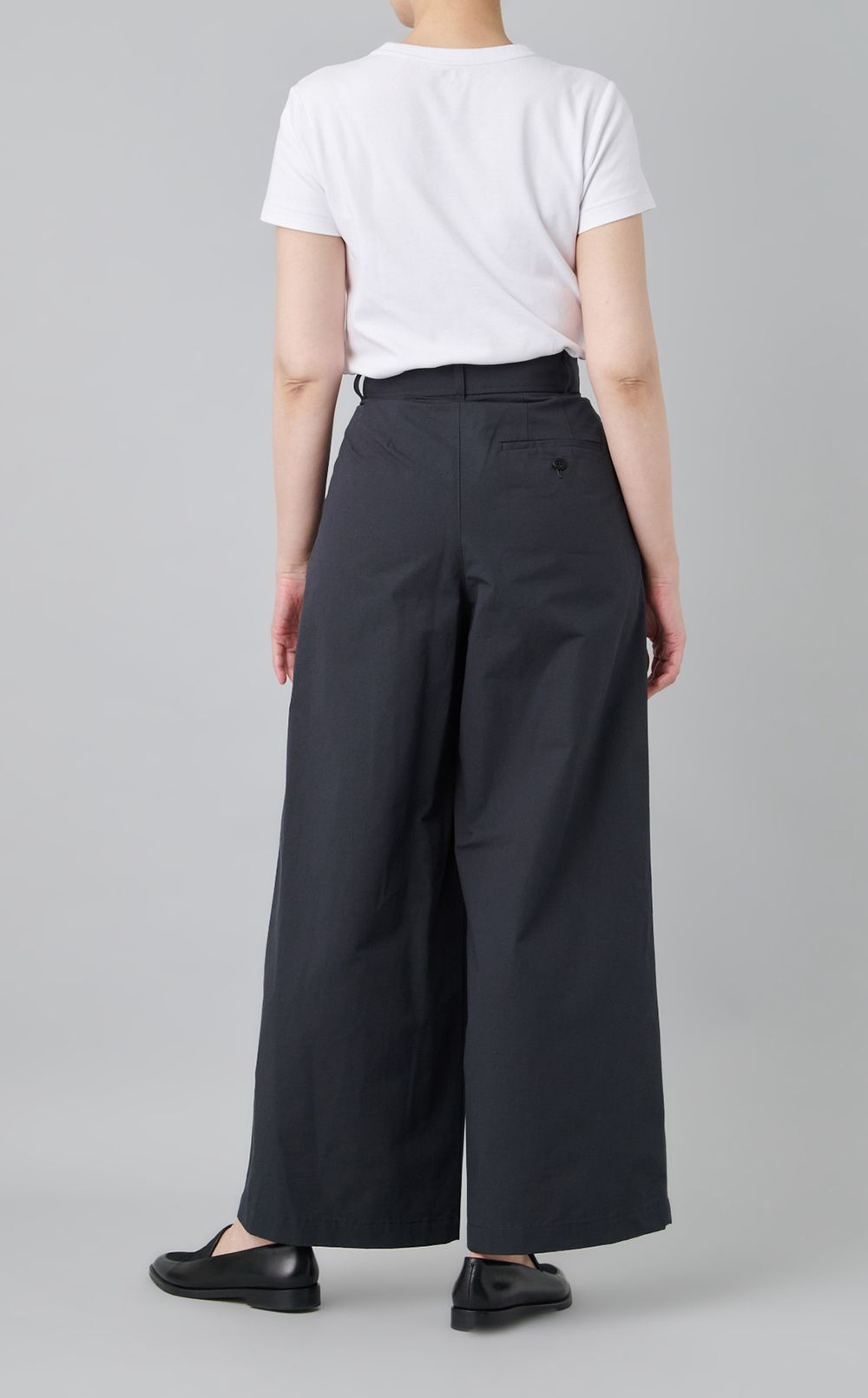 シルクネップワイドパンツ