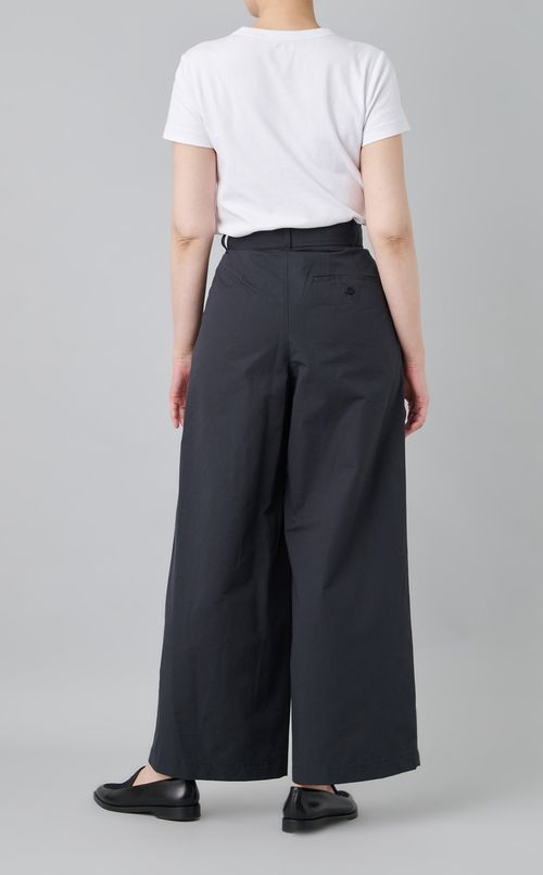 シルクネップワイドパンツ