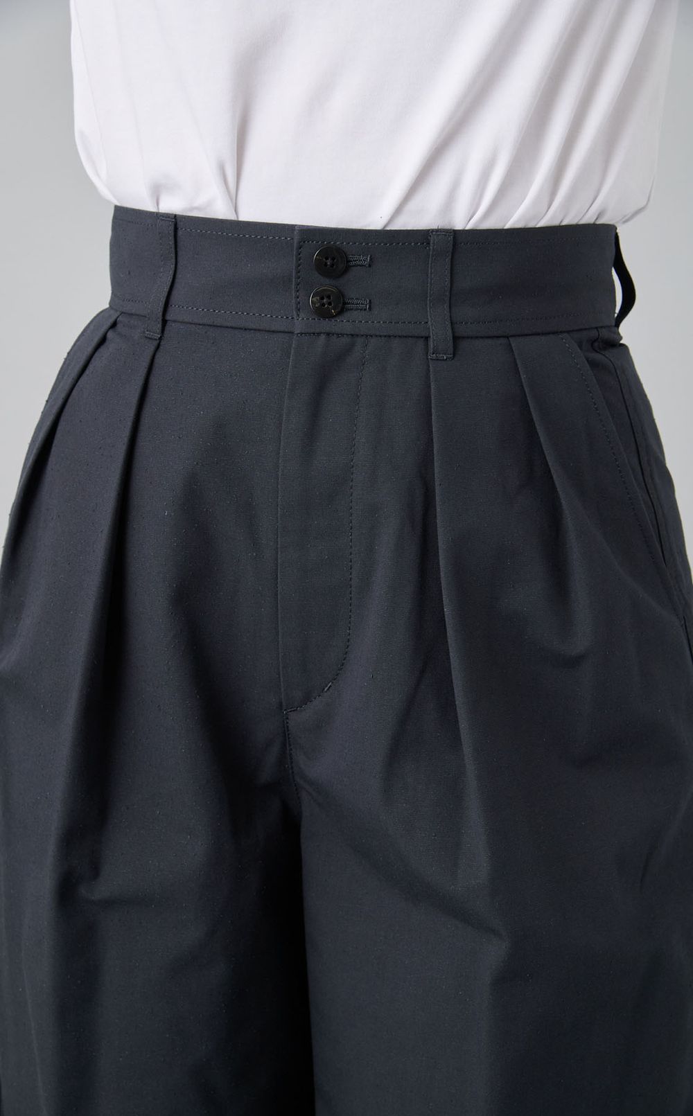 シルクネップワイドパンツ