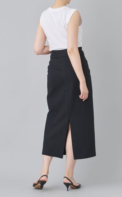 ラップロングタイトスカート