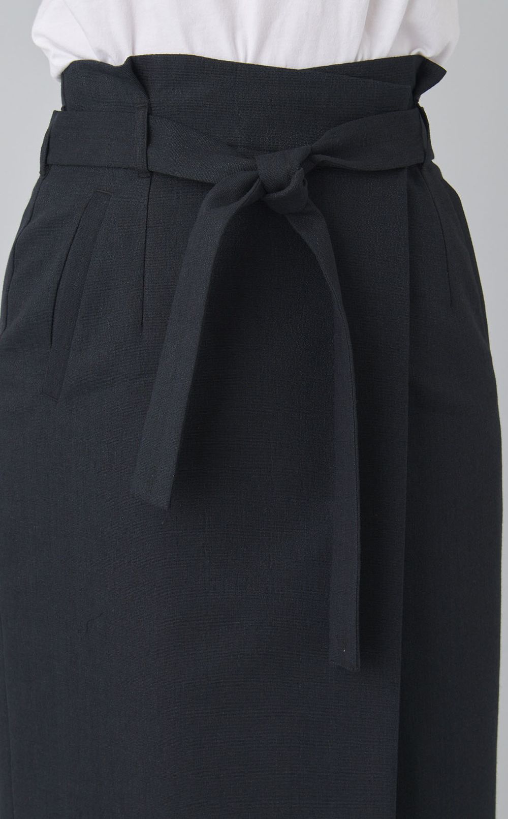 ラップロングタイトスカート