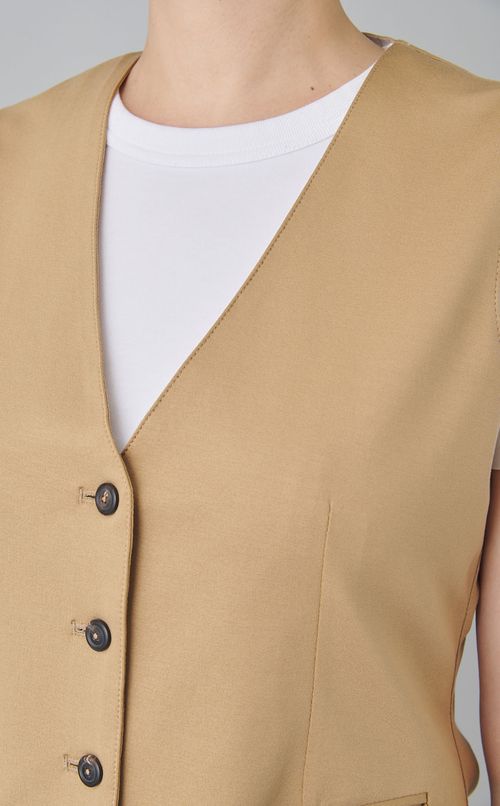 ライトジャージジレ