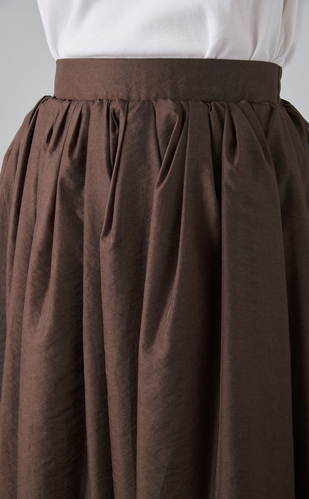 シアーオーガンジーフレアスカート